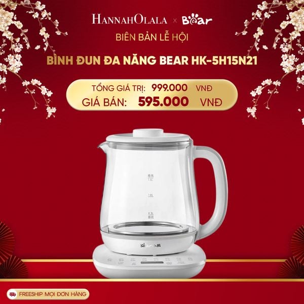  A64_DEAL 11: BÌNH ĐUN ĐA NĂNG BEAR HK-5H15N21 