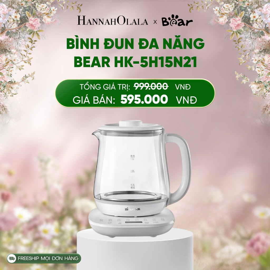  E1455_DEAL 9: BÌNH ĐUN ĐA NĂNG BEAR HK-5H15N21 