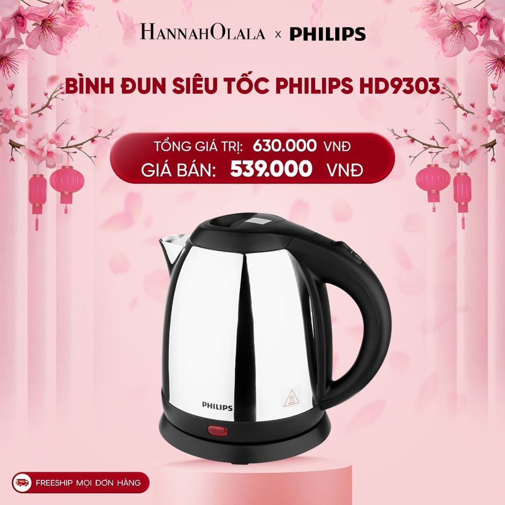  DEAL 29: BÌNH ĐUN SIÊU TỐC PHILIPS HD9303 