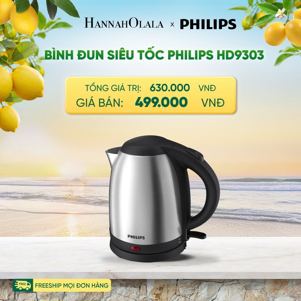  BÌNH ĐUN SIÊU TỐC PHILIPS HD9303 