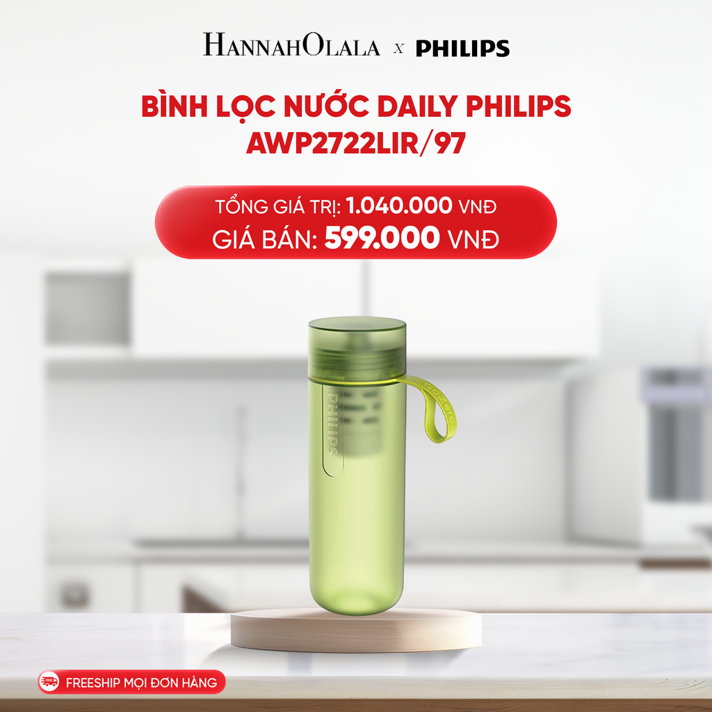  B106_DEAL 7: BÌNH LỌC NƯỚC DAILY PHILIPS AWP2722LIR/97 