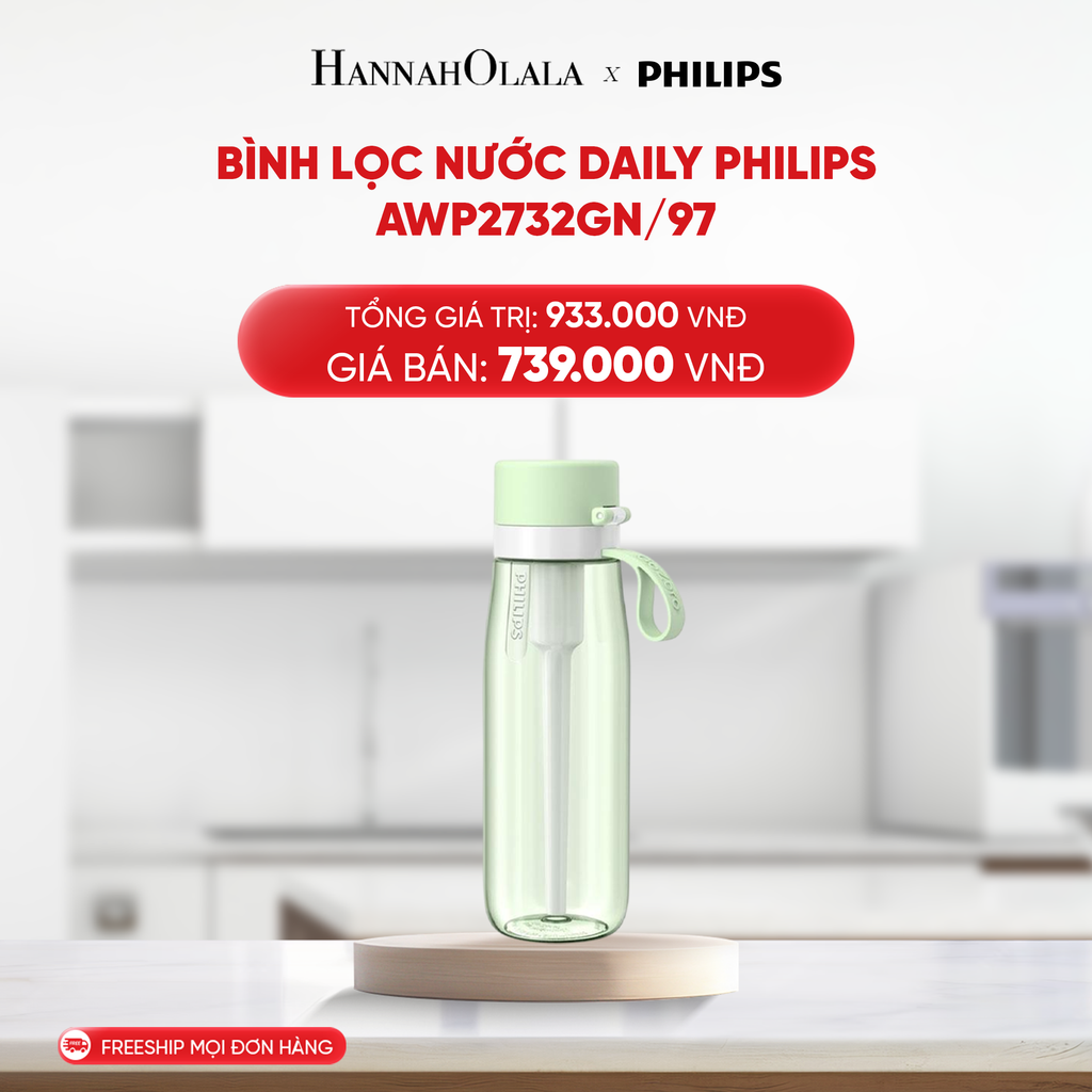  B119_DEAL 11: BÌNH LỌC NƯỚC DAILY PHILIPS AWP2732GN/97 