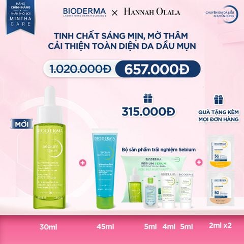  DEAL 11: TINH CHẤT SÁNG MỊN, MỜ THÂM, CẢI THIỆN TOÀN DIỆN DA DẦU MỤN 