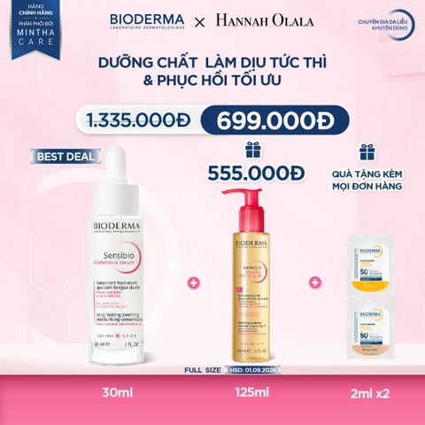  DEAL 12: DƯỠNG CHẤT LÀM DỊU TỨC THÌ & PHỤC HỒI TỐI ƯU 