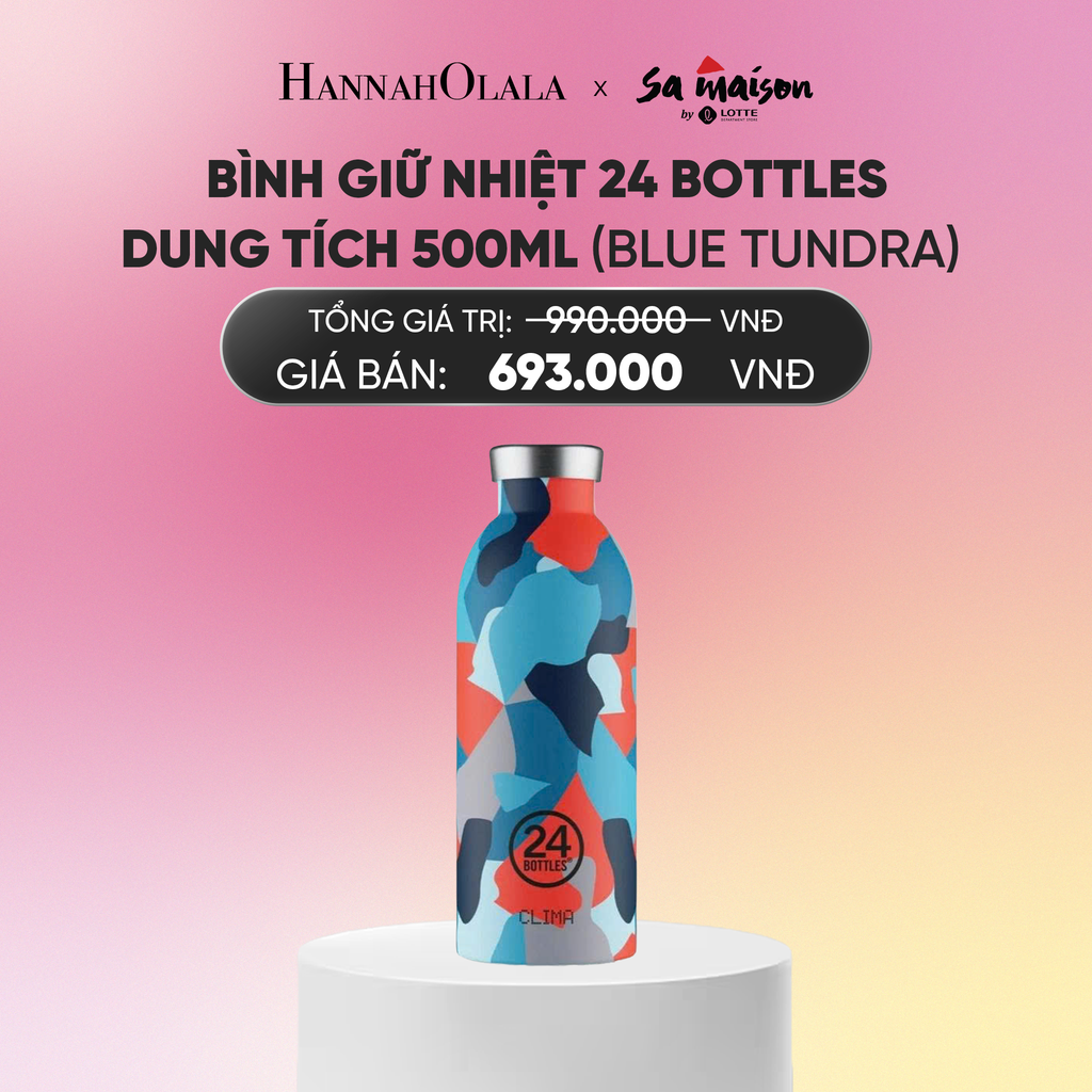  FLASH DEAL 1: BÌNH GIỮ NHIỆT 24 BOTTLES DUNG TÍCH 500ML_A620 