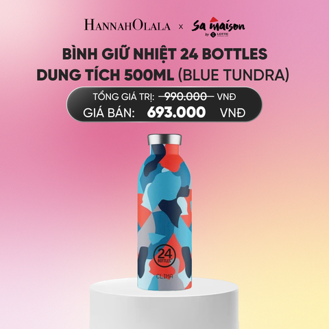  FLASH DEAL 1: BÌNH GIỮ NHIỆT 24 BOTTLES DUNG TÍCH 500ML_A620 