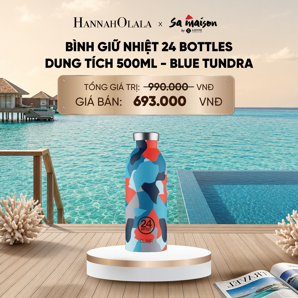  BÌNH GIỮ NHIỆT 24 BOTTLES DUNG TÍCH 500ML - DEAL 1_ D1999 