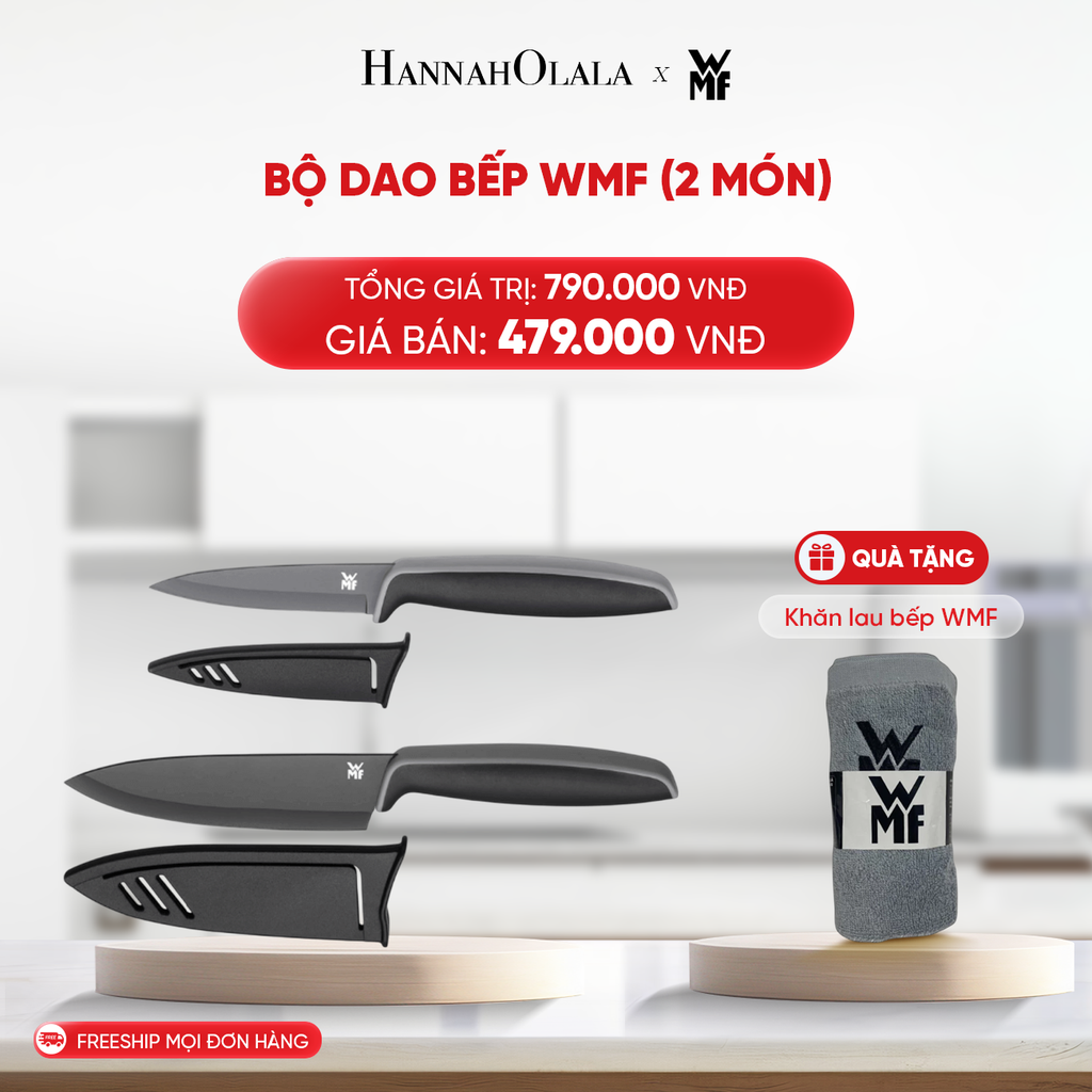  B148_DEAL 11: BỘ DAO BẾP WMF (2 MÓN) 
