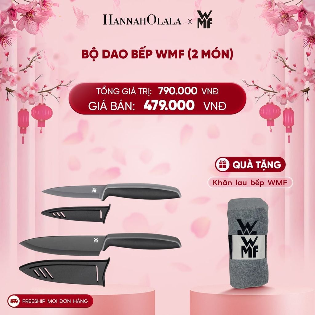  DEAL 10: BỘ DAO BẾP WMF (2 MÓN) 