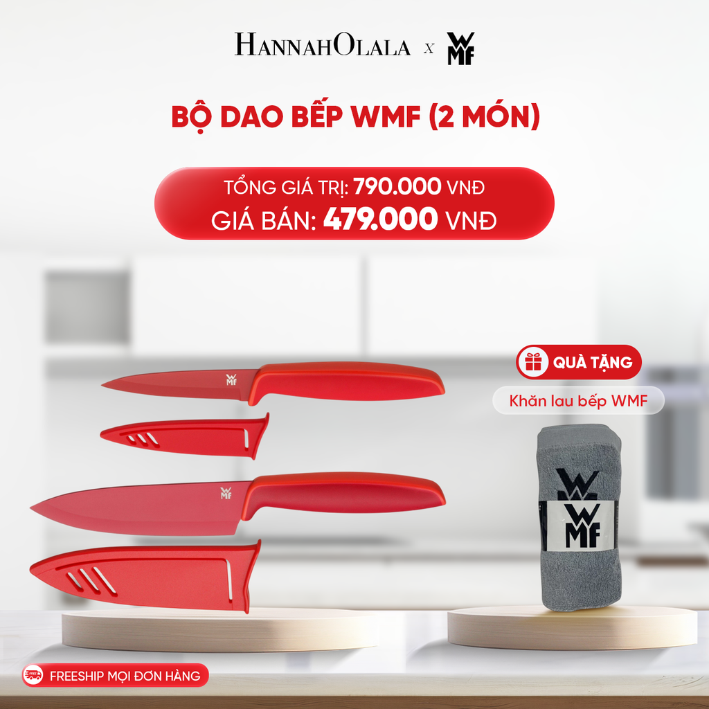  B148_DEAL 11: BỘ DAO BẾP WMF (2 MÓN) 
