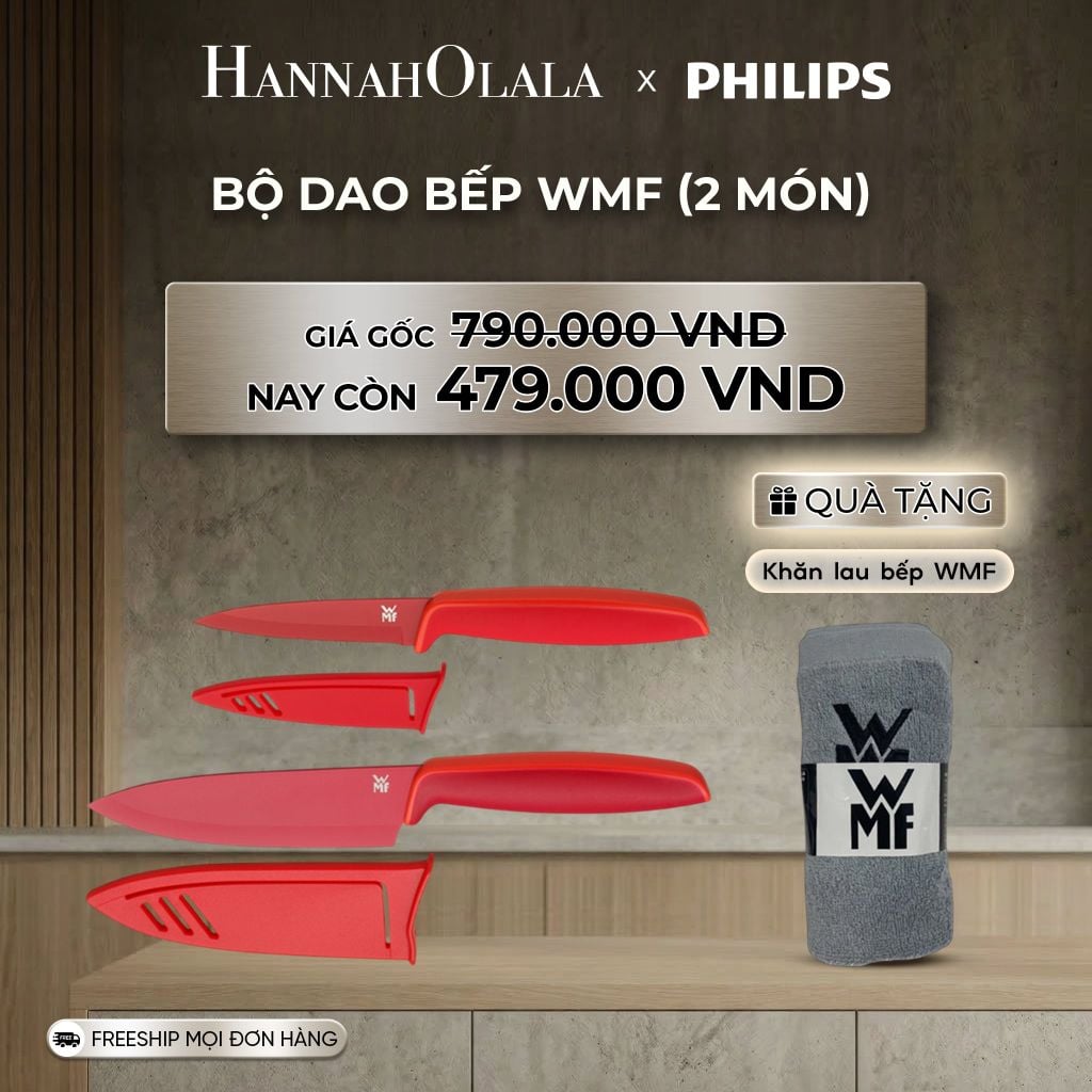 DEAL 10: BỘ DAO BẾP WMF (2 MÓN) 