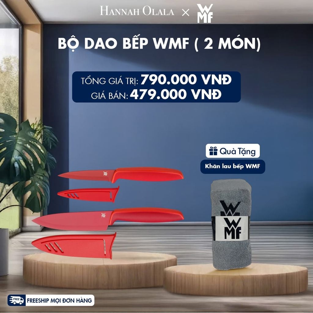  BỘ DAO BẾP WMF (2 MÓN) 