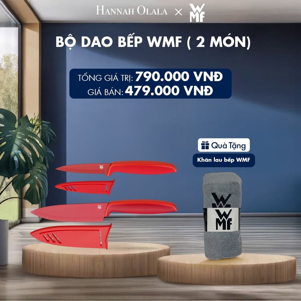  BỘ DAO BẾP WMF (2 MÓN) - DEAL 10 