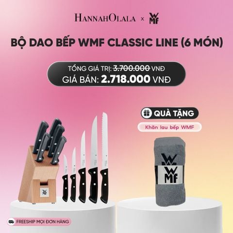  BỘ DAO BẾP WMF CLASSIC LINE (6 MÓN)_A147 