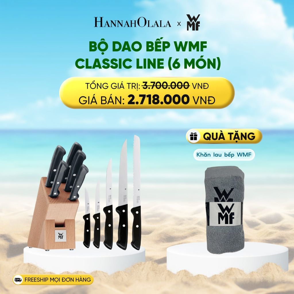 BỘ DAO BẾP WMF CLASSIC LINE (6 MÓN) - DEAL 08 