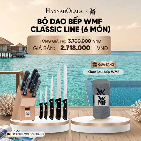  BỘ DAO BẾP WMF CLASSIC LINE (6 MÓN)_ D598 
