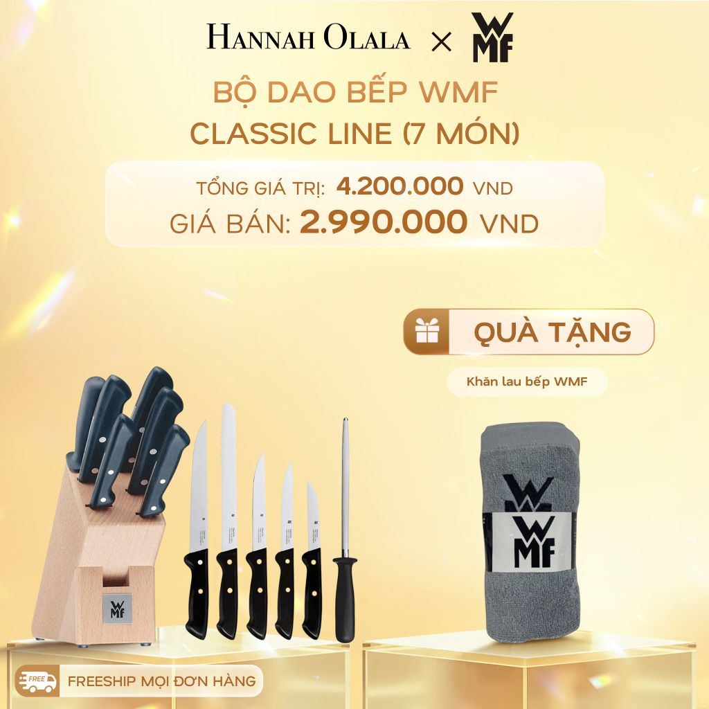  DEAL 13: BỘ DAO BẾP WMF CLASSIC LINE (7 MÓN) 