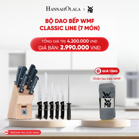  DEAL 13: BỘ DAO BẾP WMF CLASSIC LINE (7 MÓN) 
