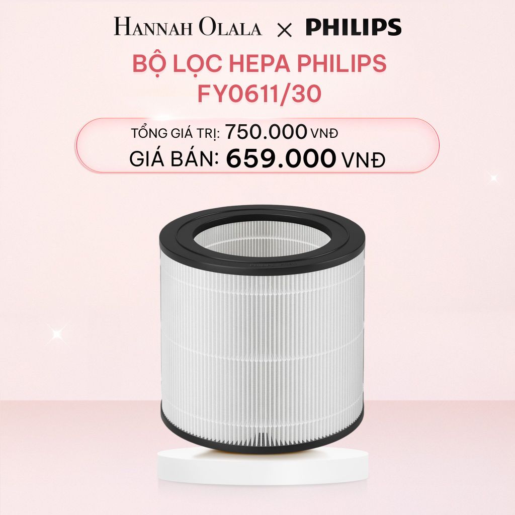  E779_DEAL 3: BỘ LỌC HEPA PHILIPS FY0611/30 
