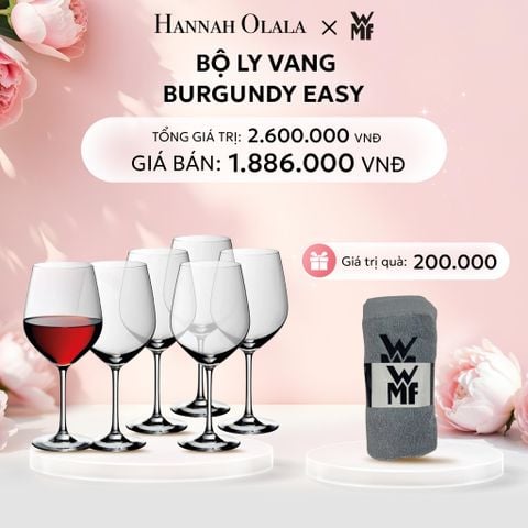  E92: DEAL 11: BỘ LY VANG BURGUNDY EASY 