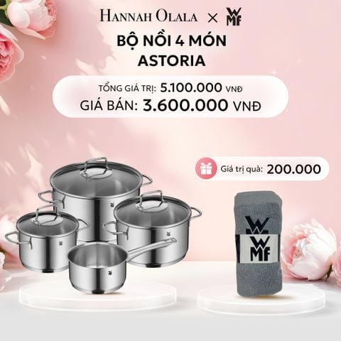  E101: DEAL 20: BỘ NỒI 4 MÓN ASTORIA 