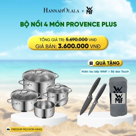  BỘ NỒI 4 MÓN PROVENCE PLUS - DEAL 11 
