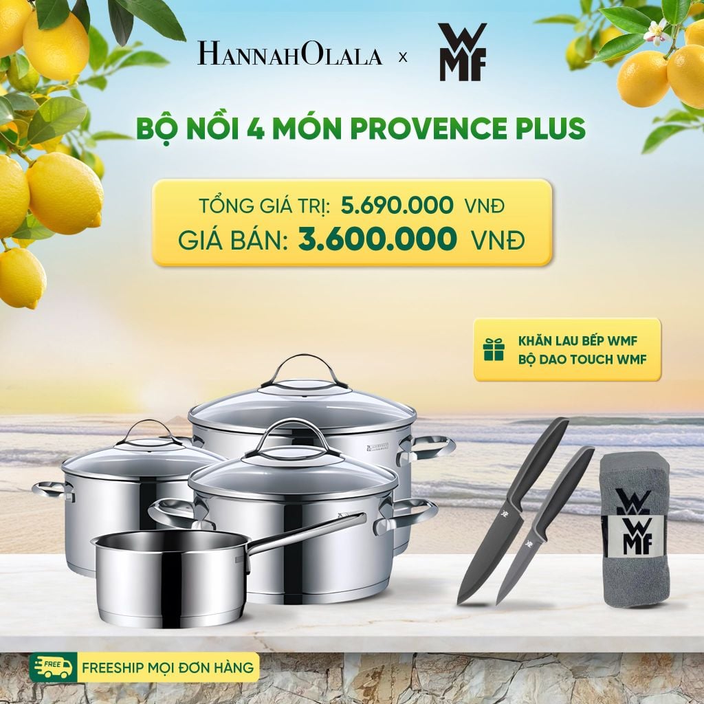  BỘ NỒI 4 MÓN PROVENCE PLUS 