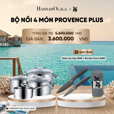  BỘ NỒI 4 MÓN PROVENCE PLUS_ D600 