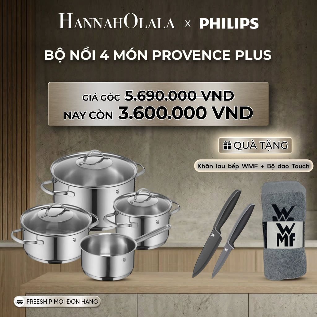  DEAL 15: BỘ NỒI 4 MÓN PROVENCE PLUS 