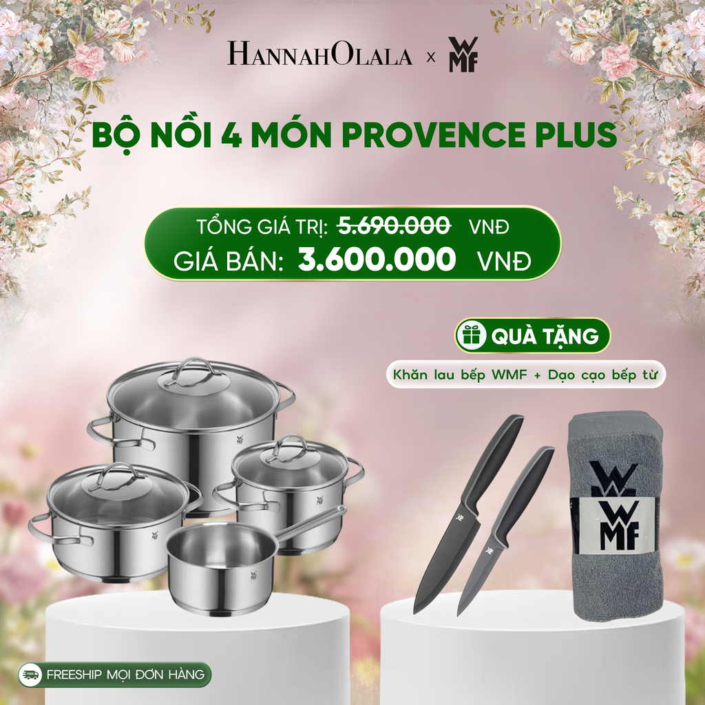  E118_DEAL 15: BỘ NỒI 4 MÓN PROVENCE PLUS 