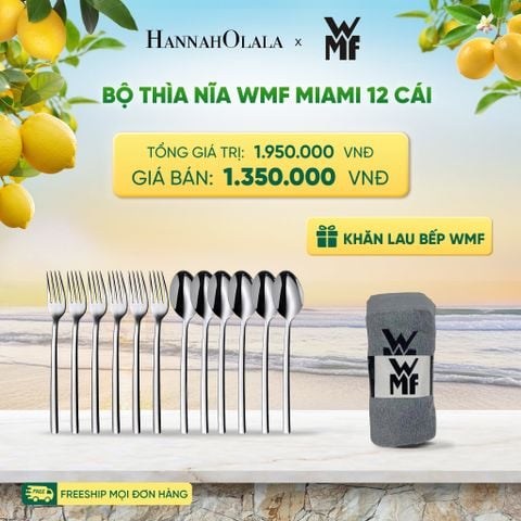  BỘ THÌA NĨA WMF MIAMI 12 CÁI 
