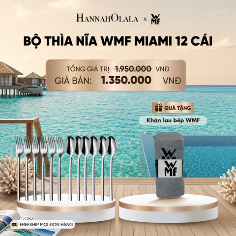  BỘ THÌA NĨA WMF MIAMI 12 CÁI_ D678 