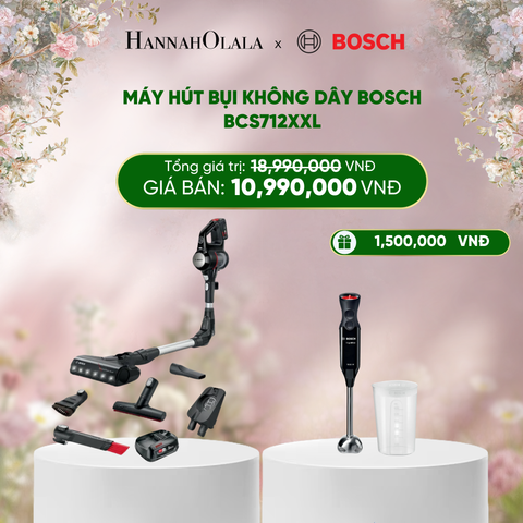  E1408_DEAL 3: MÁY HÚT BỤI KHÔNG DÂY BOSCH BCS712XXL 