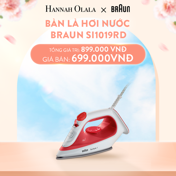  A138_DEAL 2: BÀN LÀ HƠI NƯỚC BRAUN SI1019RD 