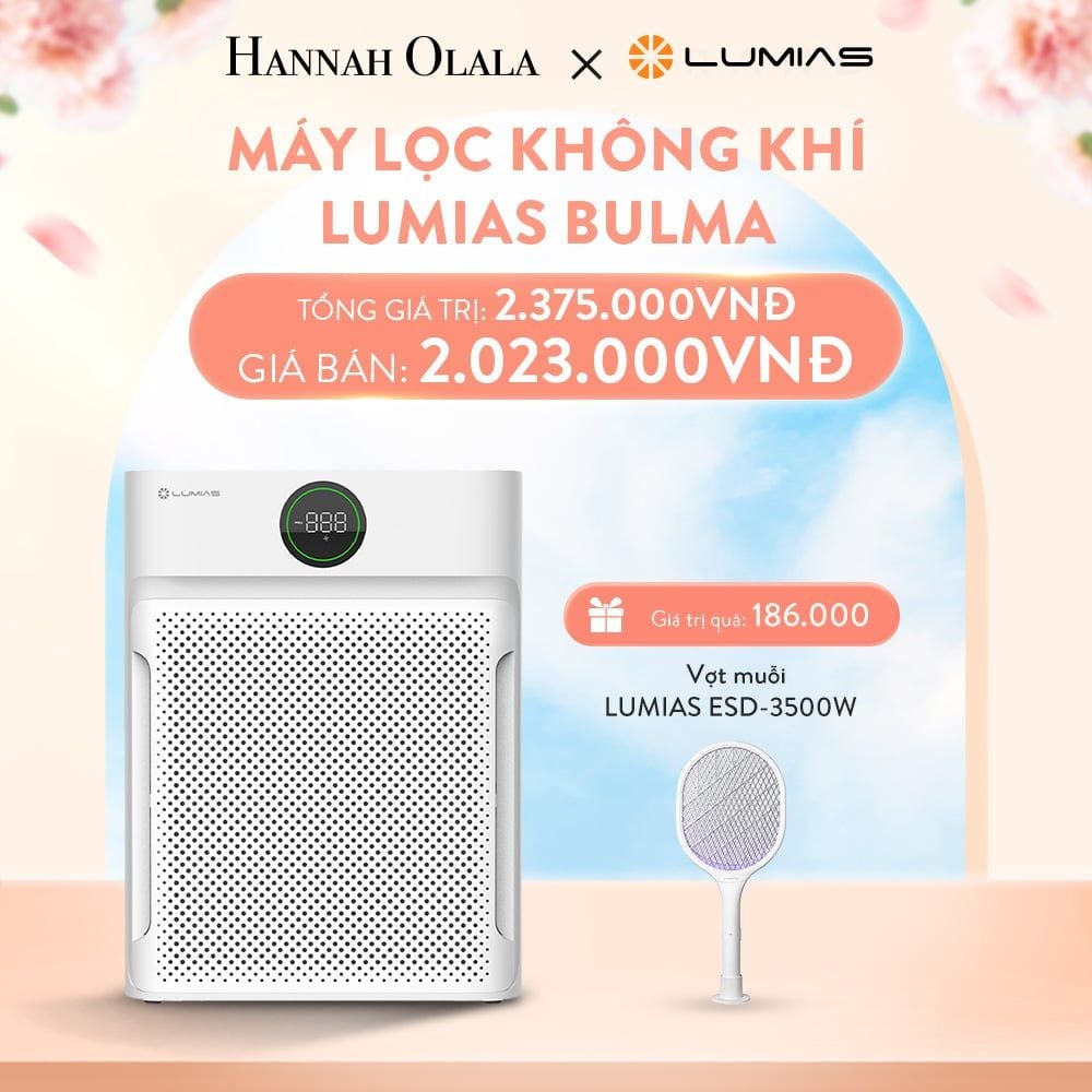  A492_DEAL 4: MÁY LỌC KHÔNG KHÍ LUMIAS BULMA 