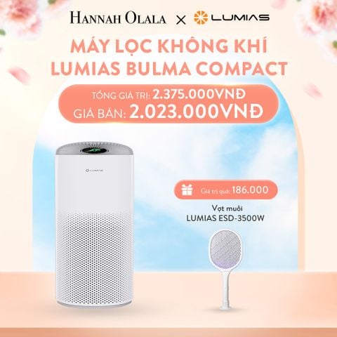  A494_DEAL 6: MÁY LỌC KHÔNG KHÍ LUMIAS BULMA COMPACT 