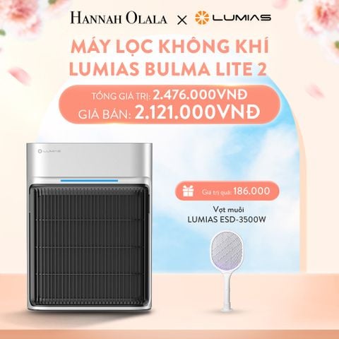  A496_DEAL 8: MÁY LỌC KHÔNG KHÍ LUMIAS BULMA LITE 2 