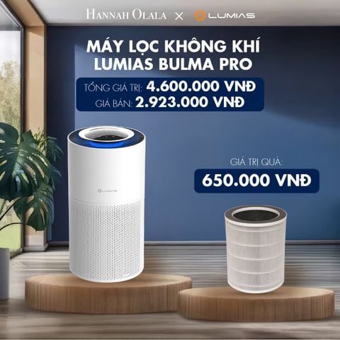  DEAL 10: MÁY LỌC KHÔNG KHÍ LUMIAS BULMA PRO 