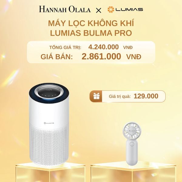  C1464_DEAL 7: MÁY LỌC KHÔNG KHÍ LUMIAS BULMA PRO 