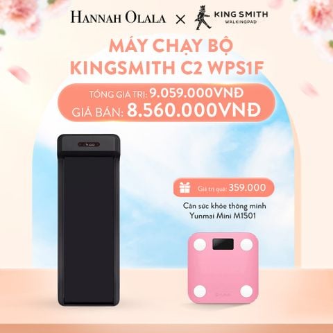  A398_DEAL 4: MÁY CHẠY BỘ KINGSMITH C2 WPS1F 