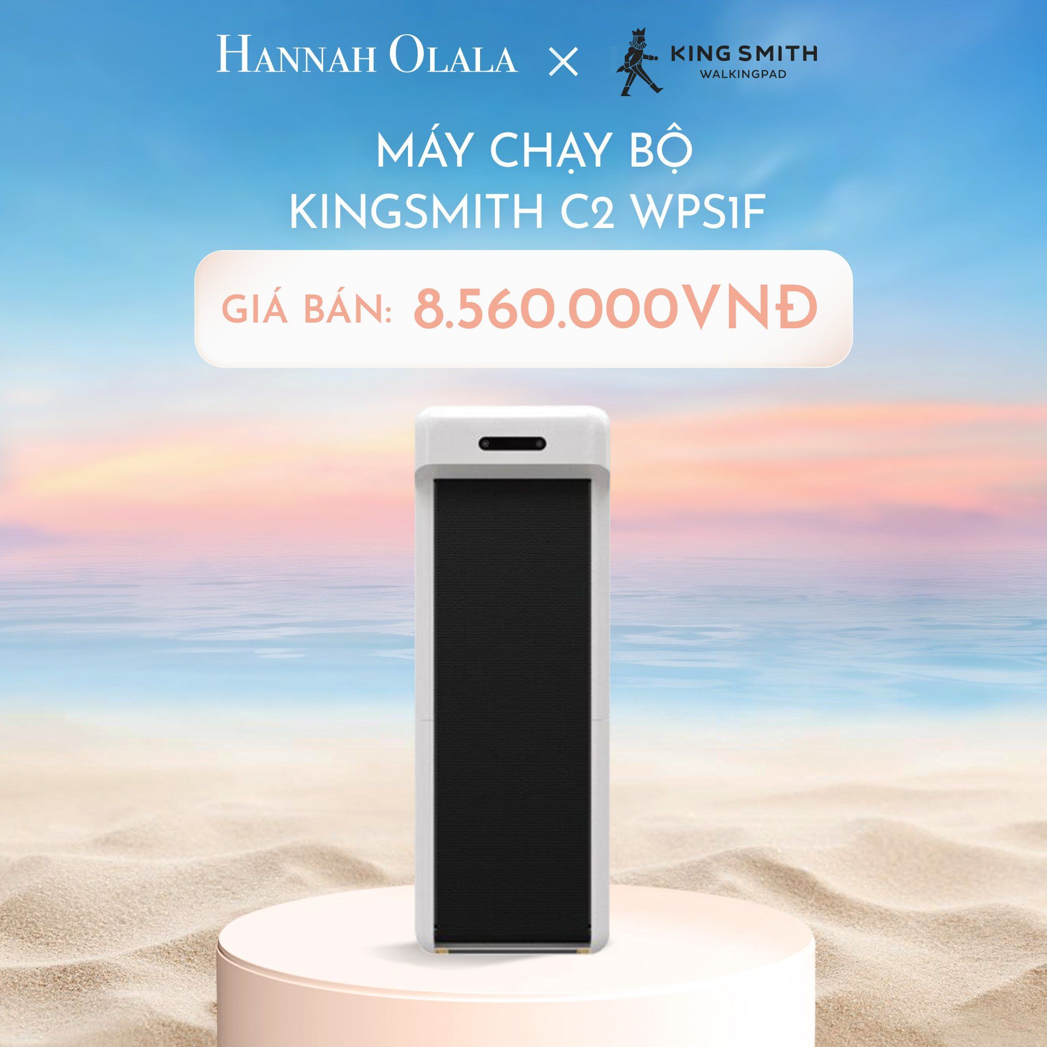  C571_DEAL 4: MÁY CHẠY BỘ KINGSMITH C2 WPS1F 