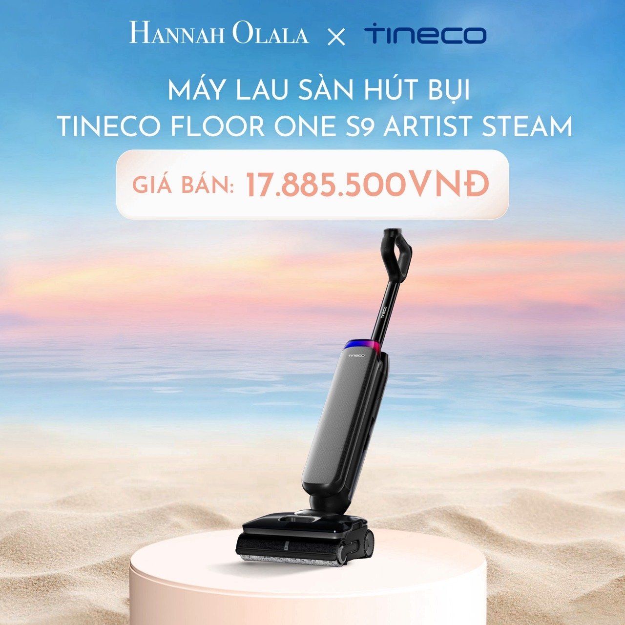  DEAL 1: MÁY LAU SÀN HÚT BỤI TINECO FLOOR ONE S9 ARTIST STEAM 