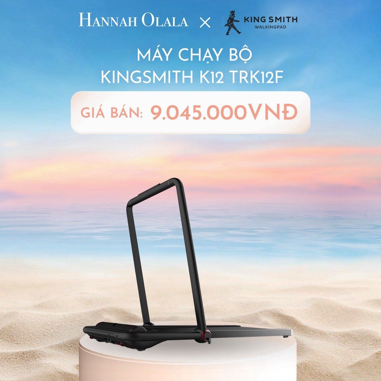  C570_DEAL 3: MÁY CHẠY BỘ KINGSMITH K12 TRK12F 