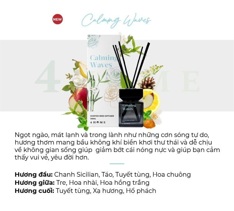  E104_DEAL 1: MUA TINH DẦU TÁN HƯƠNG 4HOME 100ML (MỚI) 
