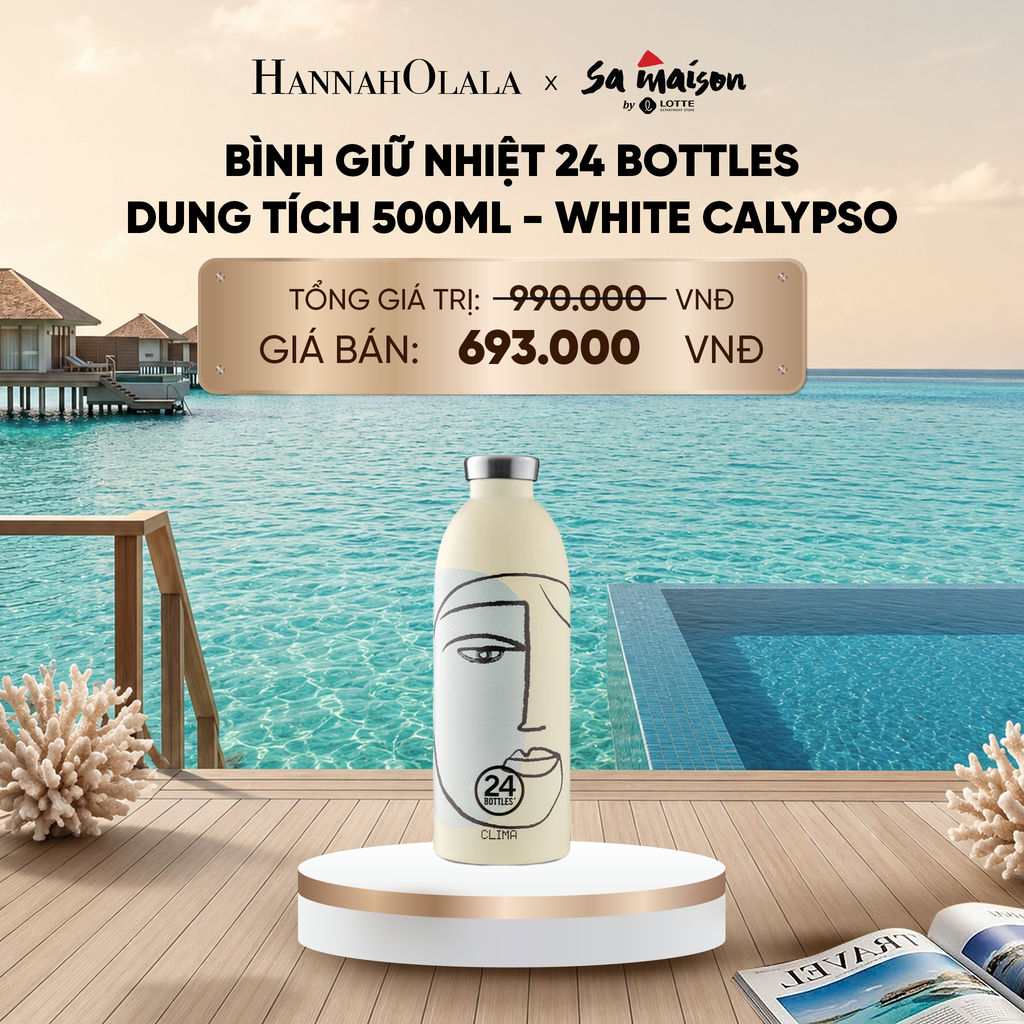  BÌNH GIỮ NHIỆT 24 BOTTLES DUNG TÍCH 500ML - DEAL 1_ D1999 