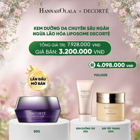  DEAL 9: KEM DƯỠNG DA CHUYÊN SÂU NGĂN NGỪA LÃO HÓA LIPOSOME DECORTÉ 