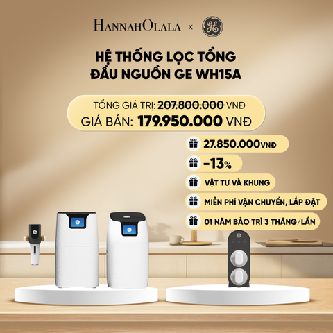  DEAL 6: HỆ THỐNG LỌC TỔNG ĐẦU NGUỒN GE WH15A 