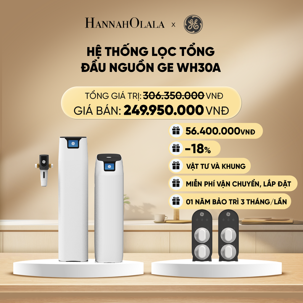  DEAL 5: HỆ THỐNG LỌC TỔNG ĐẦU NGUỒN GE WH30A 