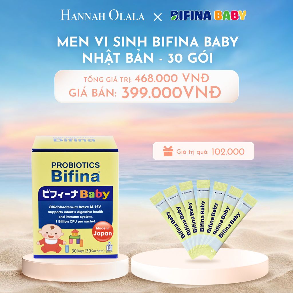  C848_DEAL 2: MEN VI SINH BIFINA BABY NHẬT BẢN CHO BÉ - HỘP 30 GÓI 