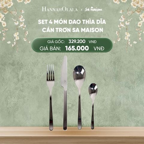  DEAL 13: SET 4 MÓN DAO THÌA DĨA CÁN TRƠN 